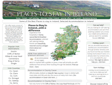Tablet Screenshot of irish-homes.com